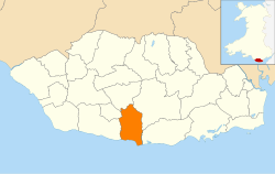 Wales Vale of Glamorgan Community St Athan map